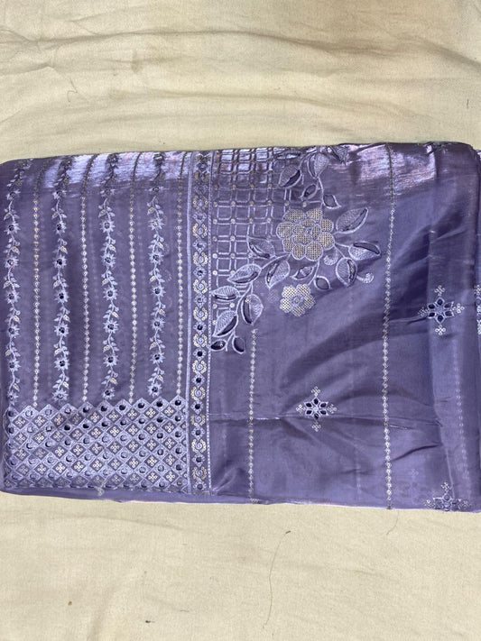 Silk Boring Thread Work