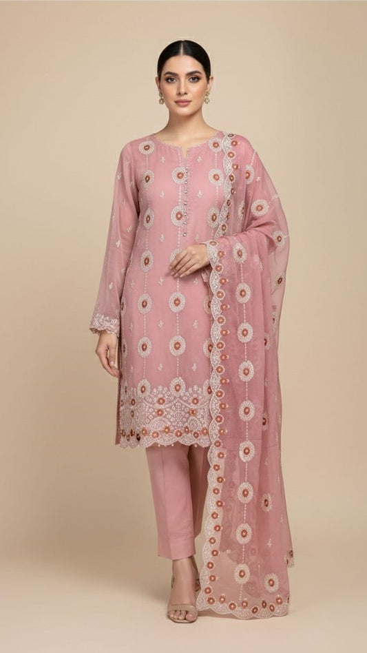 Chiffon Chikankari