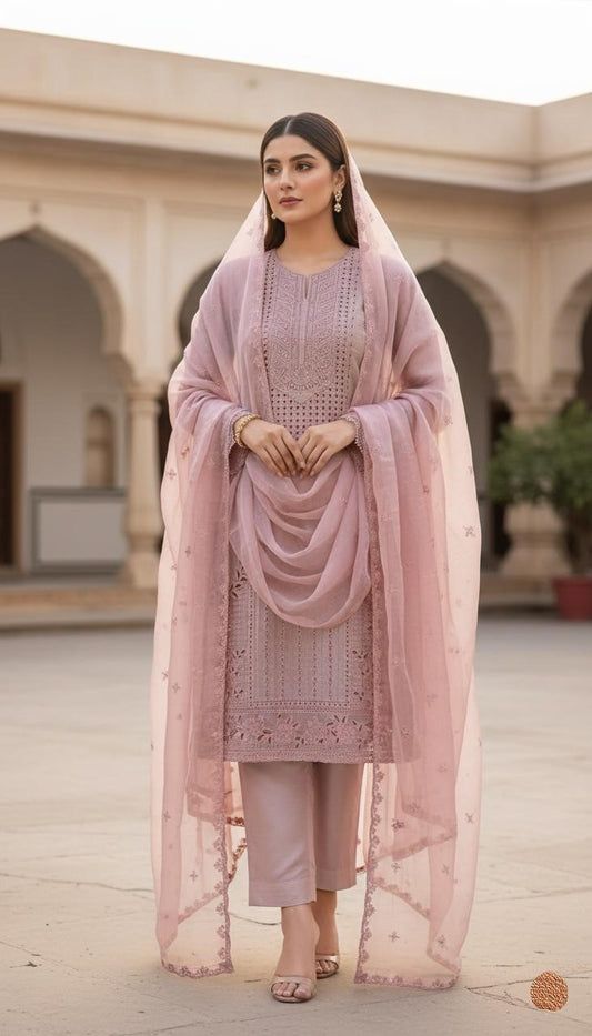 Silk Boring Thread Work